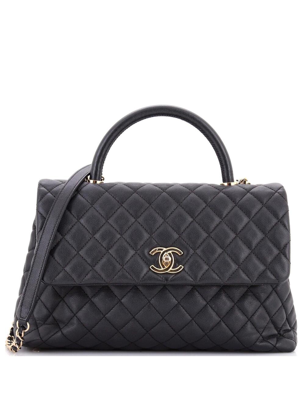 Chanel Coco Top Handle Bag Quilted #240086C45B